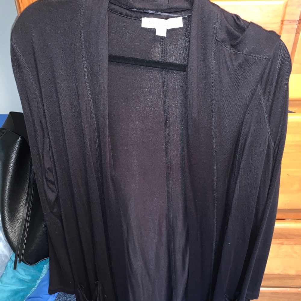 Larry Levine Black Cardigan